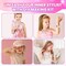 Girls DIY Bracelet Making Kit with Letter Beads – Jewelry & Hair Accessories Craft Set